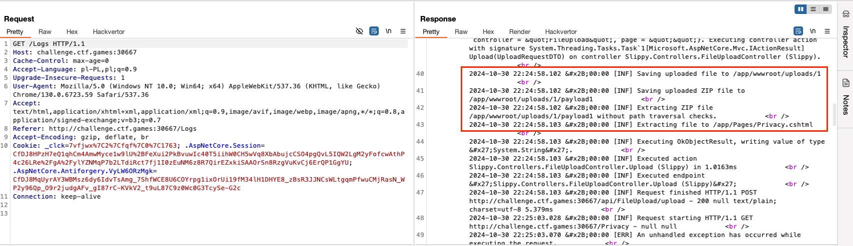 Information on extracting files to arbitrary directories.