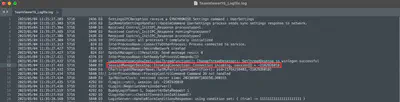 Rys. 3. Logi z oprogramowania TeamViewer, nawiązanie sesji przez atakującego.