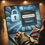 Phishing on the lock screen: how a fake Windows 11 page helped capture a user's password during a red team test