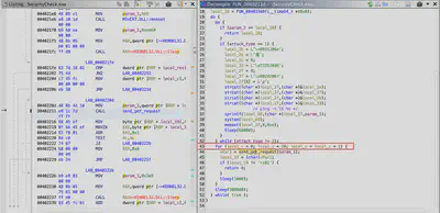 Fig. 17. for loop responsible for HTTP GET requests.