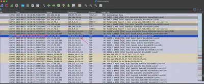 Fig 12. Detected C2 IP address and port.