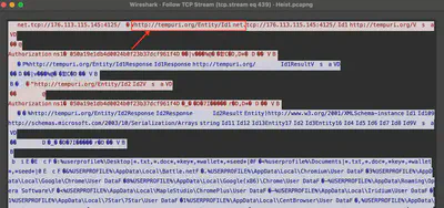 Fig 14. Syntax of the commands sent by the C2 server.