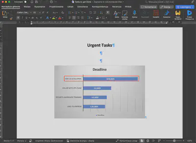 Fig. 23. Contents of the Tasks to get Done.docx file.