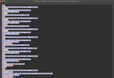 Fig. 26. Contents of the .reminder file.