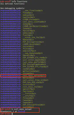Fig. 6. Second attempt to run gdb ubuntu-client.