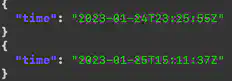 Fig. 12. Time of instance termination by the administrator.