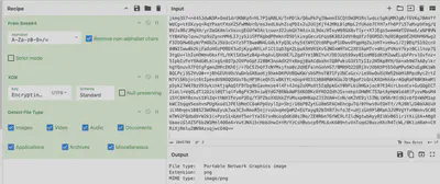 Fig. 11. Successful &lsquo;decryption&rsquo; of the file.