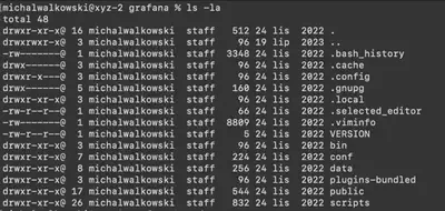 Fig. 2. Content of the <code>usr</code> directory.