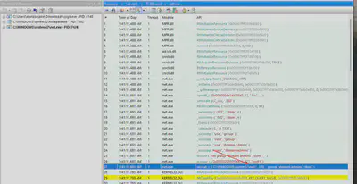 Fig. 12. Command executed by the attacker to identify domain admins.